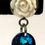 Thumbnail: Silver, White, Flower, Blue, Post, Earrings
