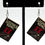 Thumbnail: Wooden, Horror, Halloween,  Book, Dangle, Earrings