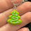Thumbnail: Tree, Christmas, Cookie, Pendant, Necklace