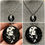 Thumbnail: Maiden, Raven, Black, Silver, Pendant, Necklace