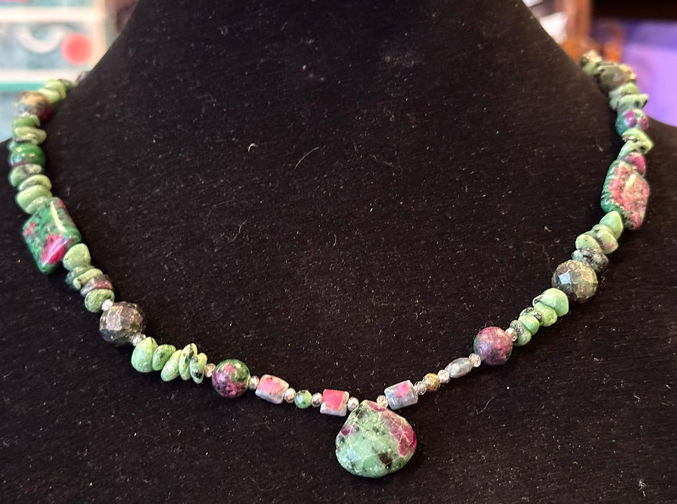 Thumbnail: Ruby in Zoiste, Gemstone, Necklace