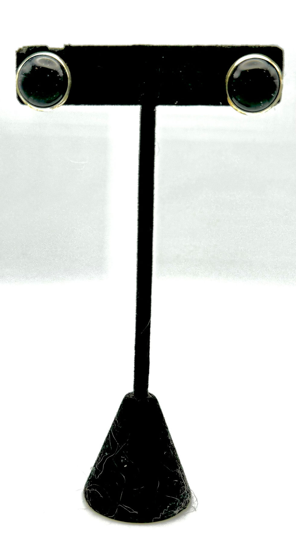 Thumbnail: Blue Sandstone, Post, Gemstone, Earrings