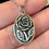 Thumbnail: Silver, Rose, Locket, 18 Inch Necklace, 20 Inch Necklace, 24 Inch Necklace