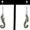 Thumbnail: Octopus, Tentacles, Silver, Dangle, Earrings