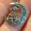 Thumbnail: Crescent, Moon, Castle, Shooting Star, Silver, Pendant, Necklace