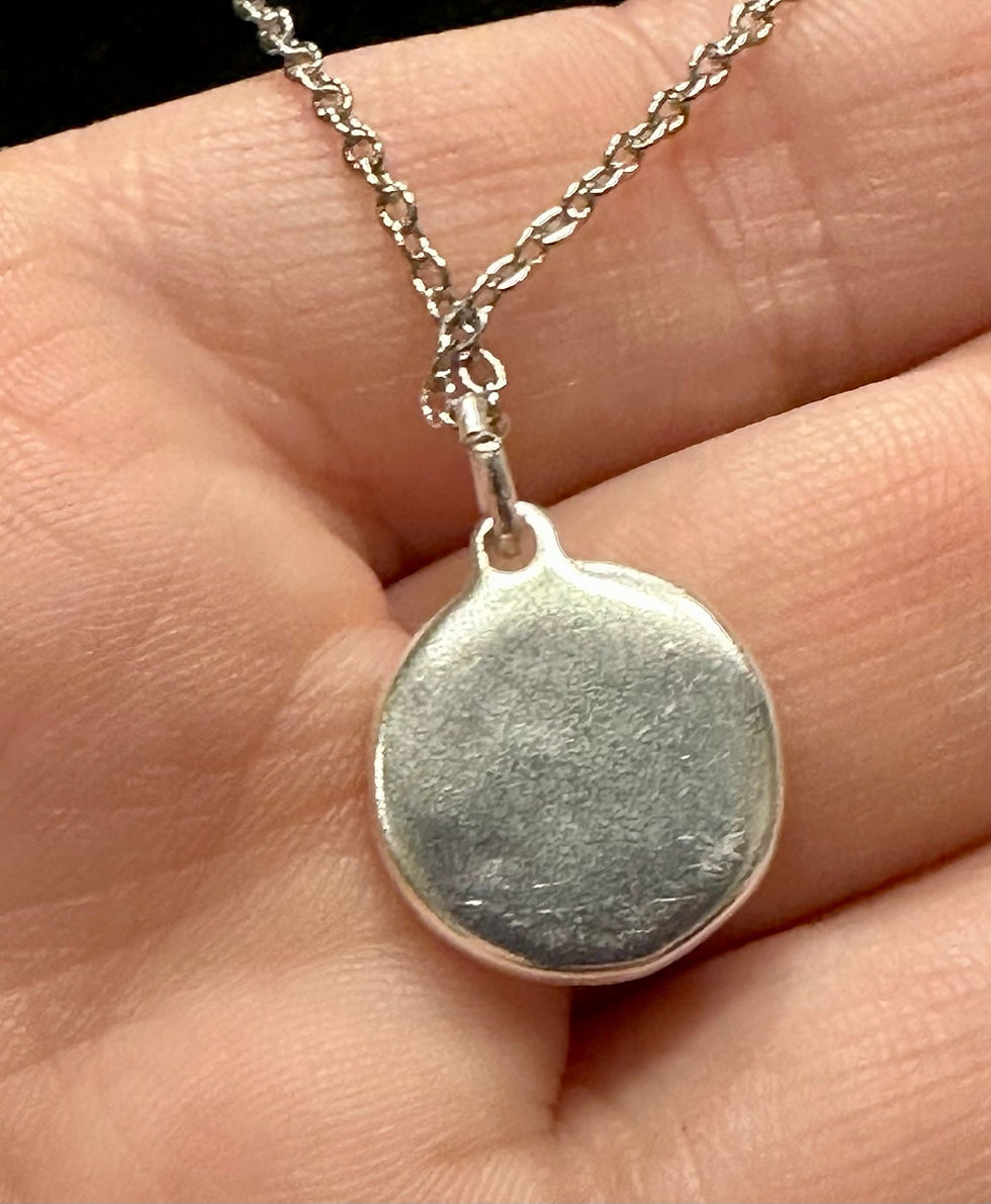 Thumbnail: Silver, Rose Gold, Four Leaf Clovers, Pendant, Necklace, Jewelry Set