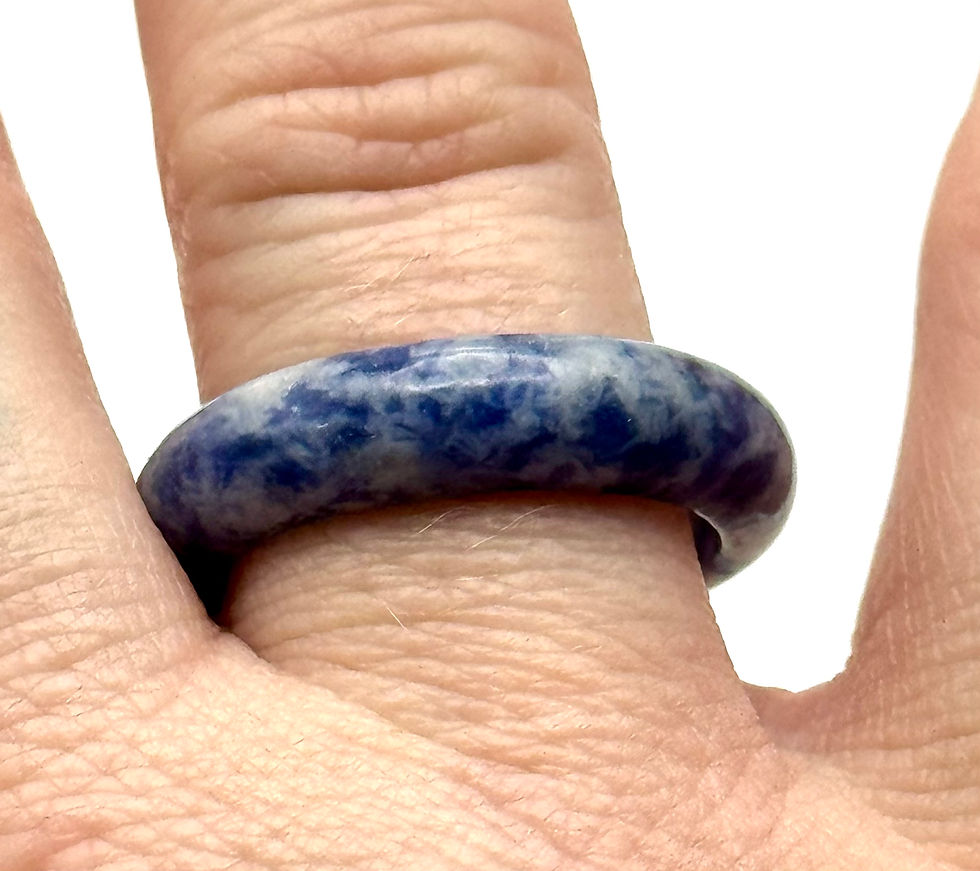 Thumbnail: Sodalite, Size 10, Gemstone, Ring