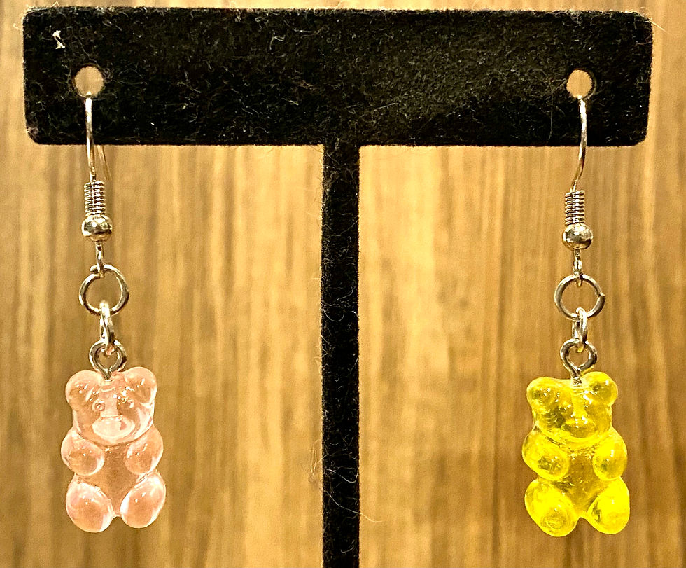 Thumbnail: Multicolored Gummy Bear Earrings