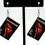 Thumbnail: Wooden, Horror, Halloween,  Book, Dangle, Earrings