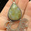 Thumbnail: Labradorite, Teardrop, Leaf, .925 Sterling Silver, Pendant, Necklace