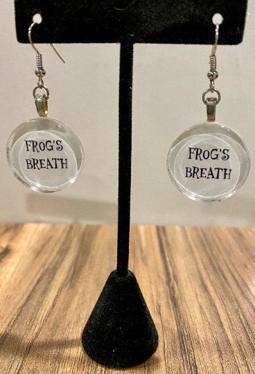 Thumbnail: Jack, Frog's Breath, Starry Night, Hill, Circle, Dangle, Earrings