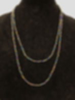 Multicolored, Beaded, Wrap, Adjustable, Necklace - SerenityGraceJewelry