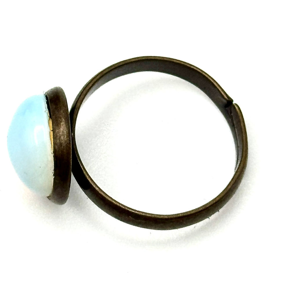 Thumbnail: Opal, Round, Adjustable, Rings