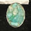 Thumbnail: Amazonite, Apatite, Silver, Oval, Adjustable, Ring