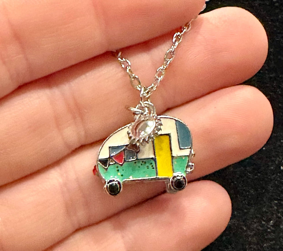 Thumbnail: Camper, Silver, Pendant, Necklace