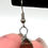 Thumbnail: Smokey Quartz, Teardrop, Silver, Wire Wrapped, Dangle, Earrings