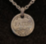 Faith, Believe, Hope, Love, Silver, Circle, Pendant, Necklace - SerenityGraceJewelry