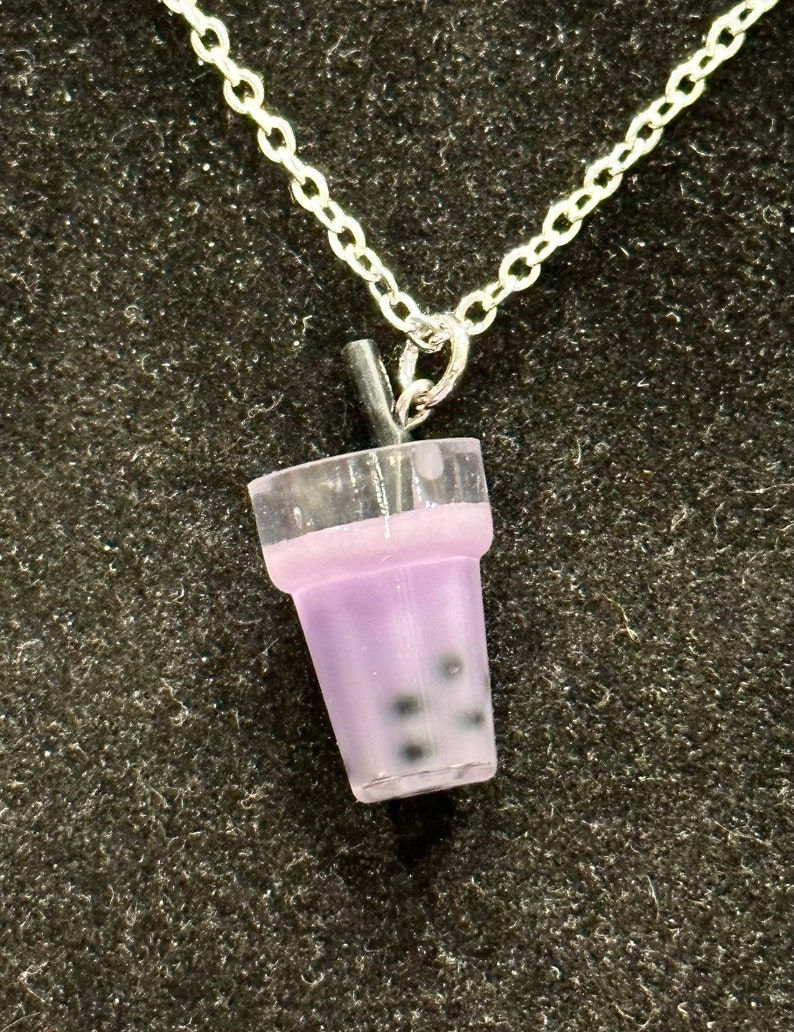 Thumbnail: Bubble, Tea, Green, Blue, Brown, Purple, Pink, Yellow, White, Drink, Pendant, N