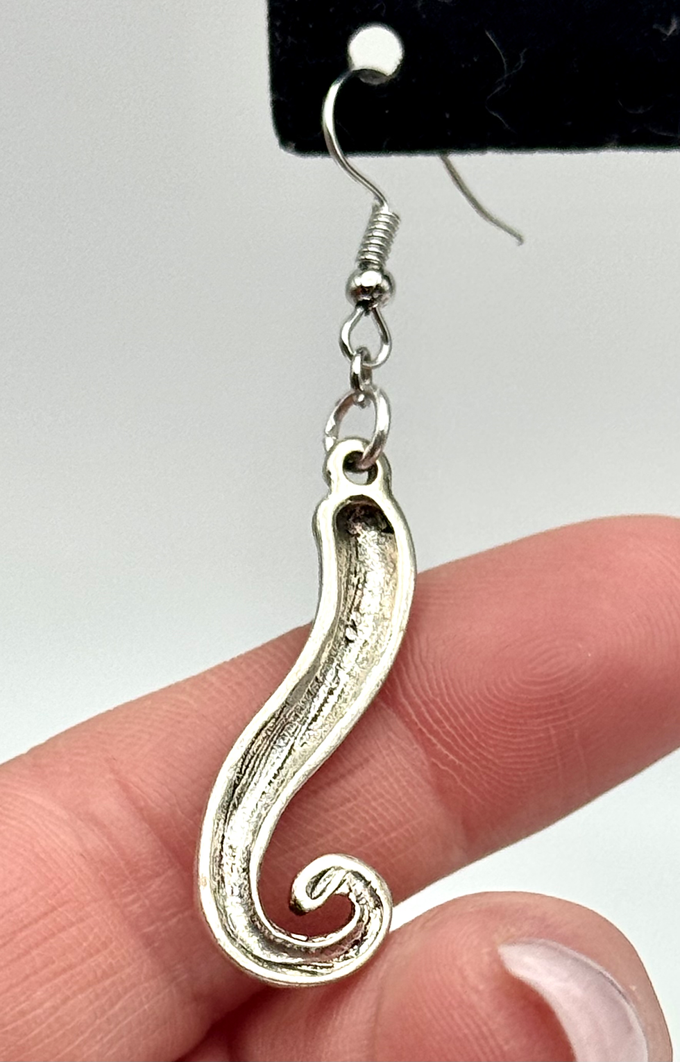 Thumbnail: Octopus, Tentacles, Silver, Dangle, Earrings