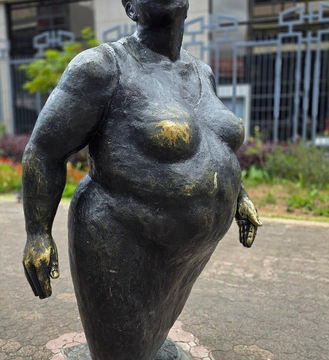 Historic statue San Jose Costa Rica landmark