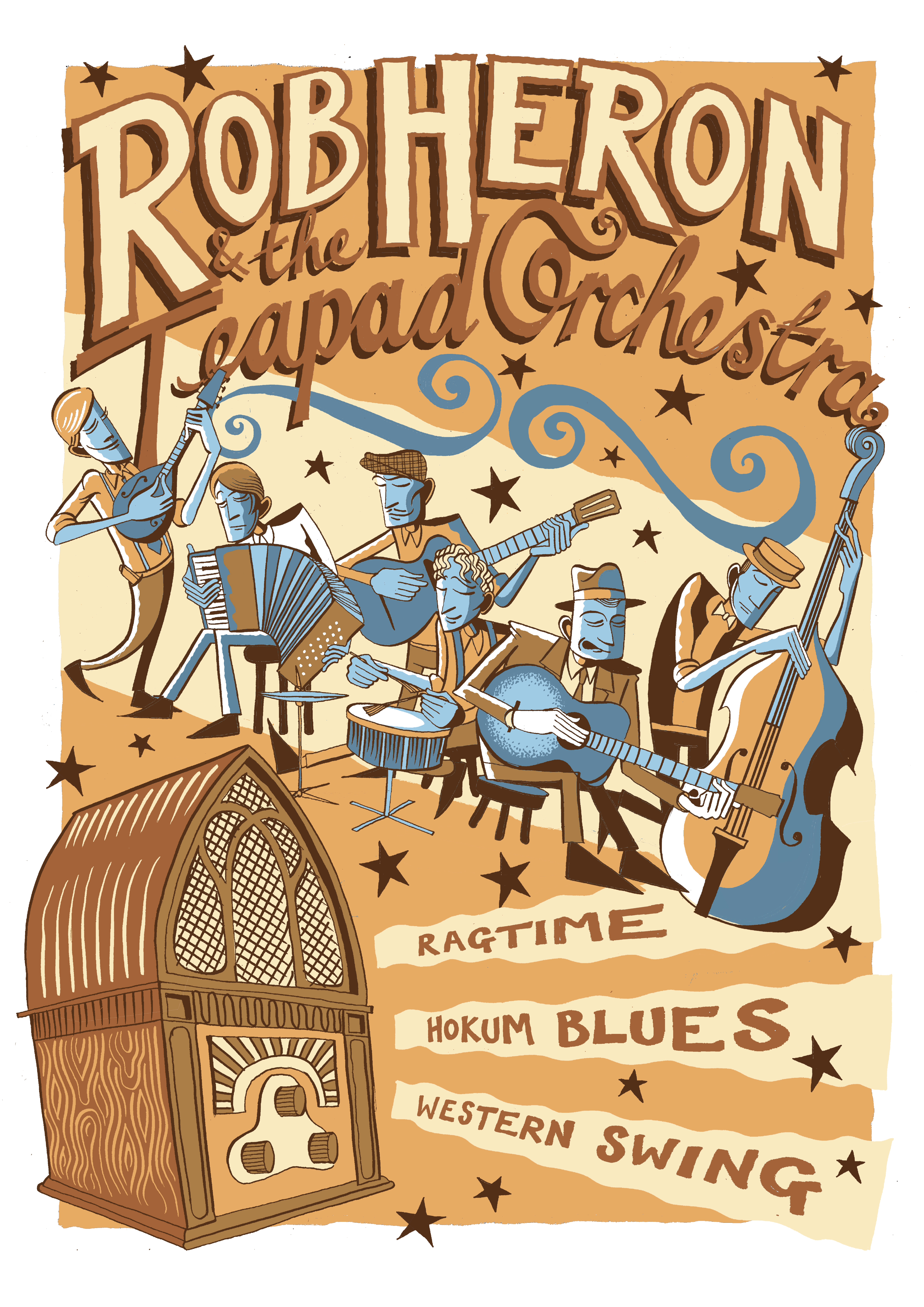 Rob Heron Tour Poster