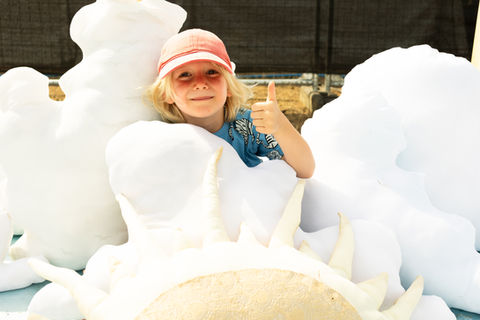 Build The Upside-Down City - Installation FORWARDS Festival 2025