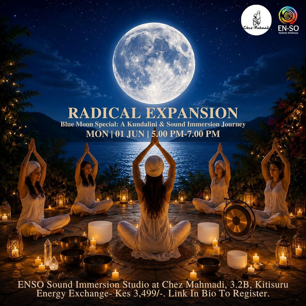 RADICAL EXPANSION | Blue Moon Special: A Kundalini & Sound Immersion Journey