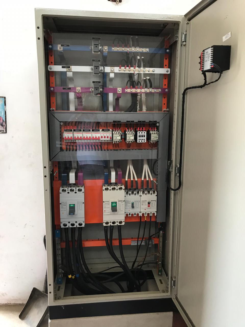 Instalação de quadros elétricos