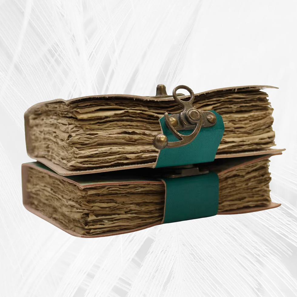 Thumbnail: Never Hide Your Wings Leather Journal