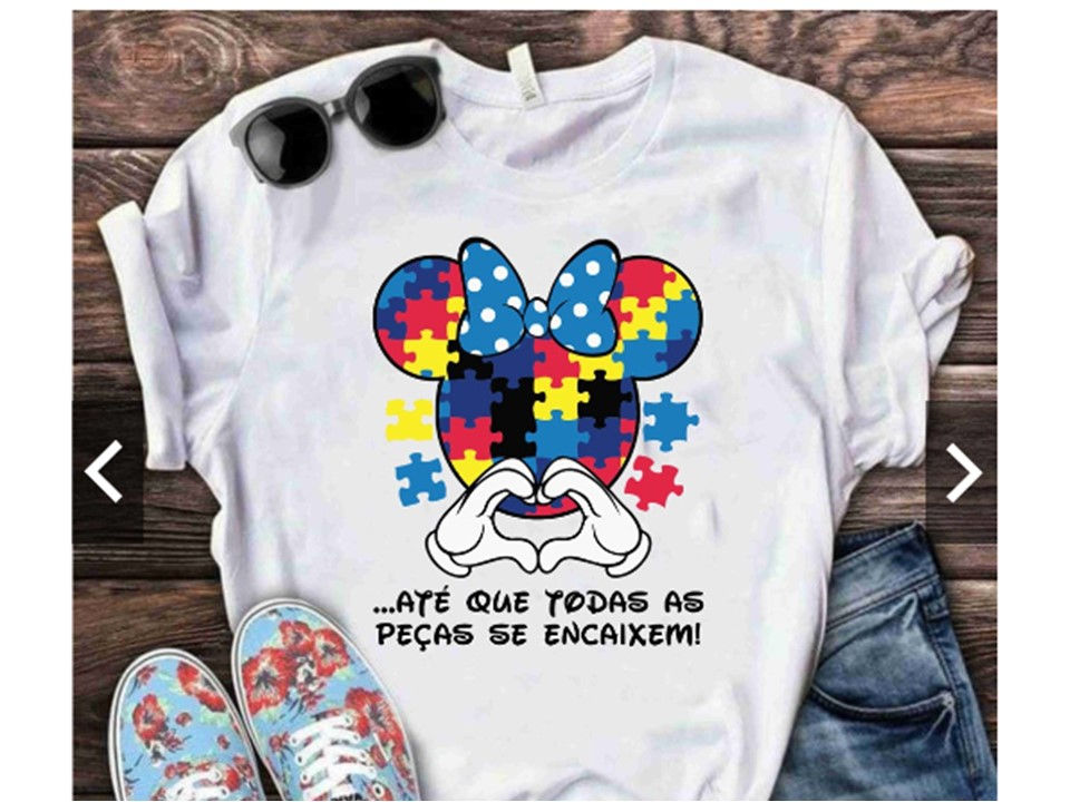 Miniatura: Camiseta Autismo - diversos