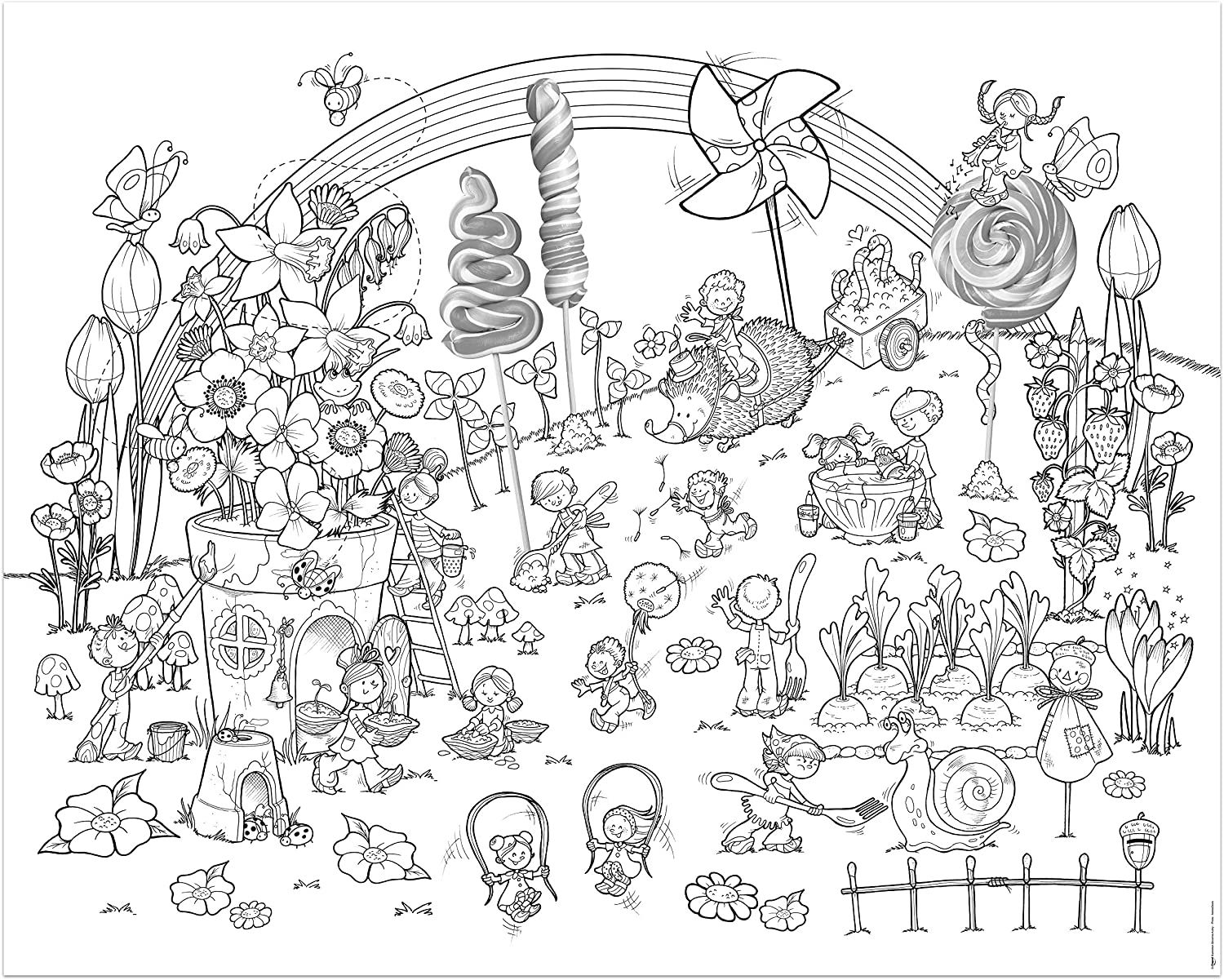 MAPED - פוסטר ענקי לצביעה