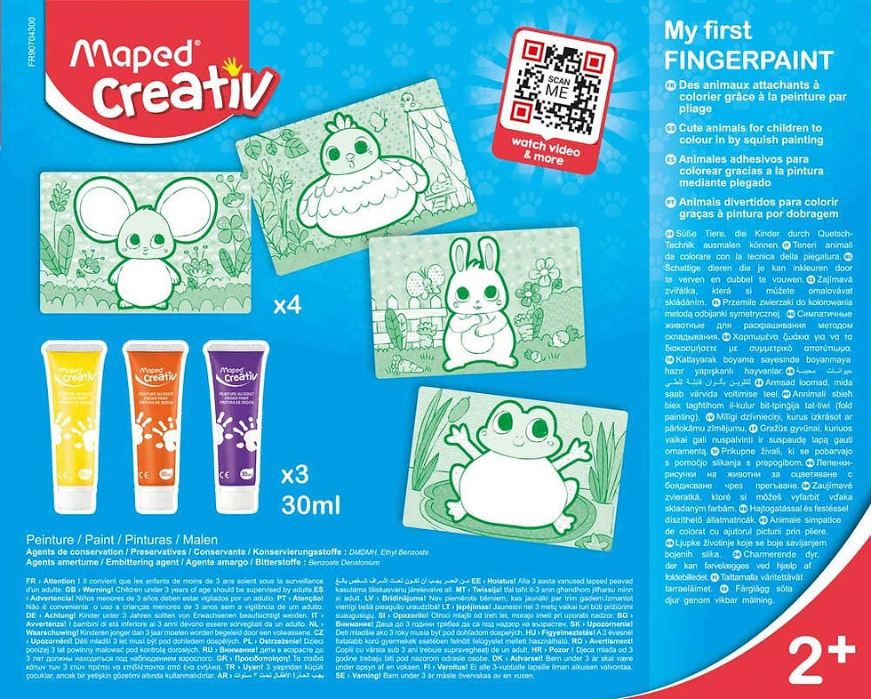 תמונה ממוזערת: MAPED CREATIV - צבעי ידיים