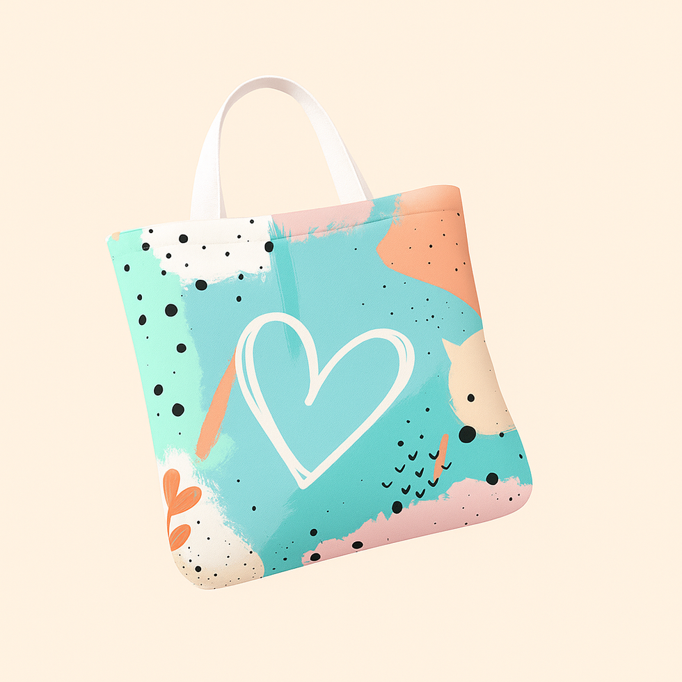 Bolso tela estampada COP $25.000 und. 
(Descuento apartir de 12 Unidades)