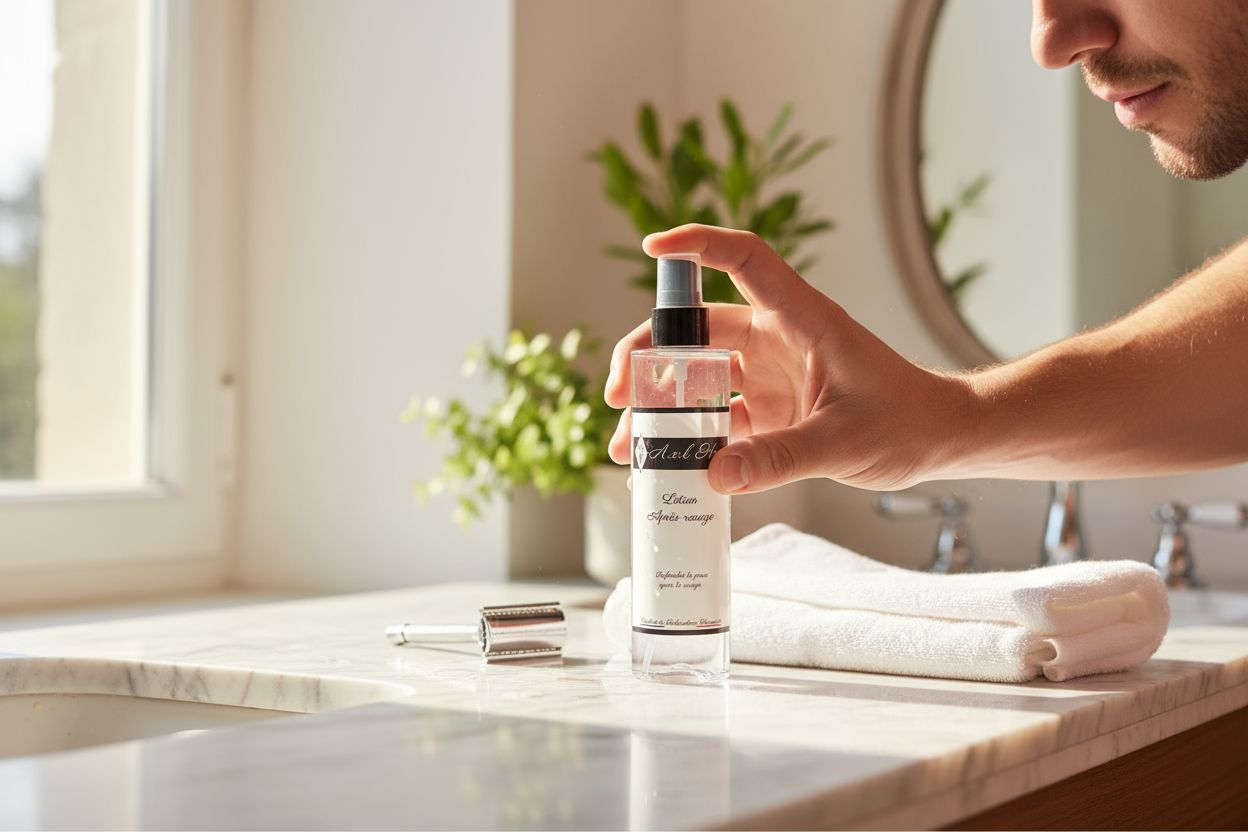 Lotion après rasage