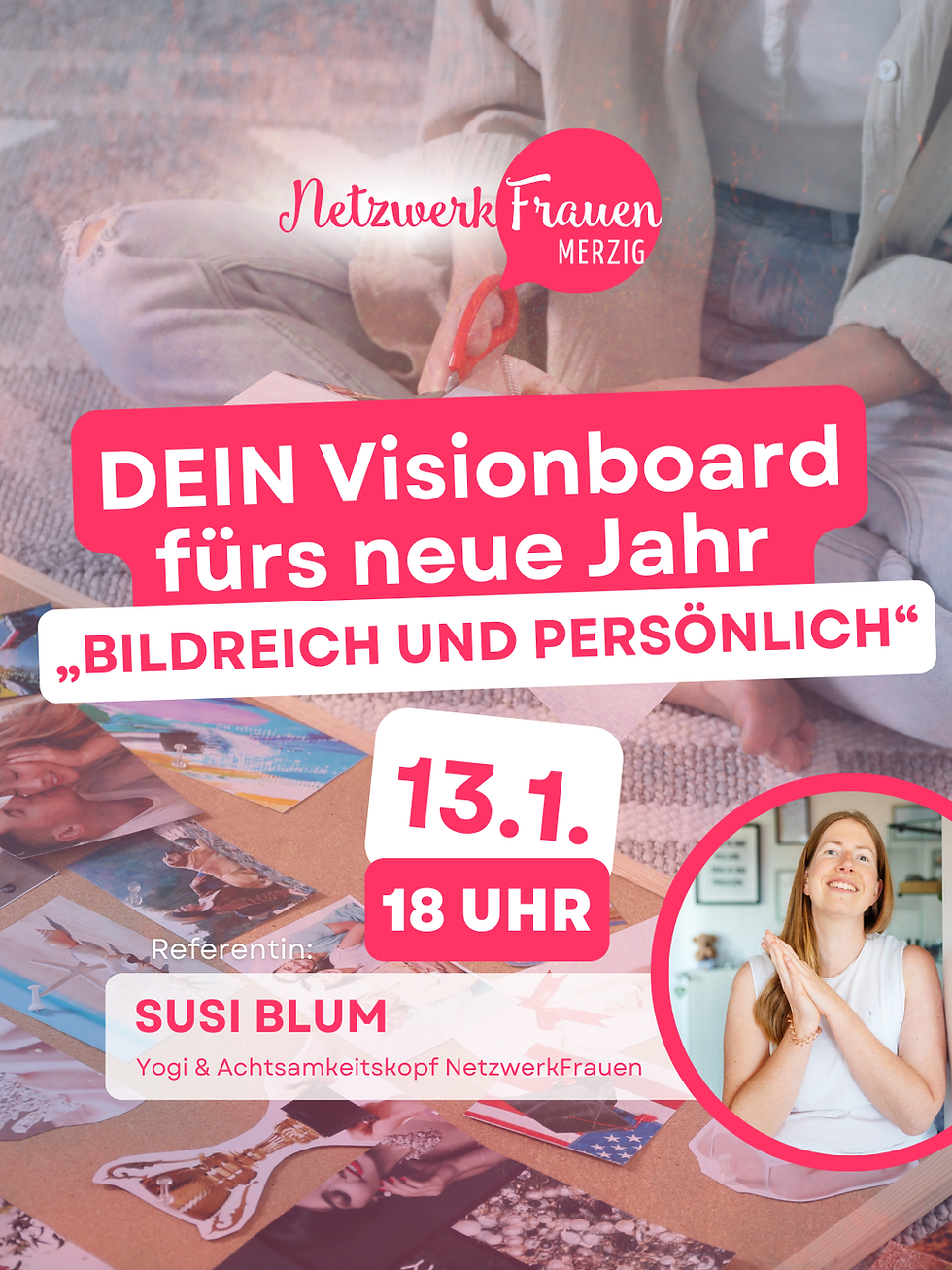 DEIN Visionboard fürs neue Jahr