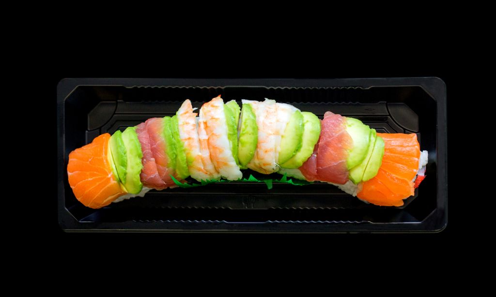 Arranged Food and Objects