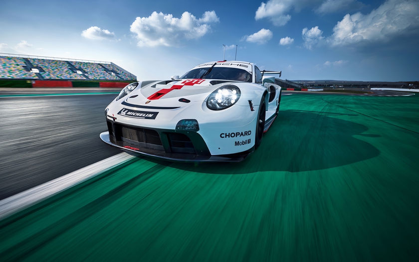 Porsche, 911, RSR, 992, "digital modeling", "Porsche Motorsport"