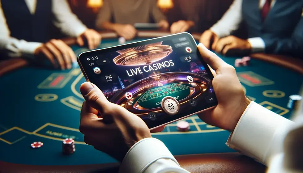 croupier virtuel live