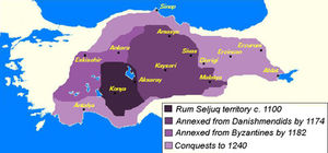 seljuk sultanate 1240 byzants 1100 anatolian nicea sultanato anadolu seluklu topraklar