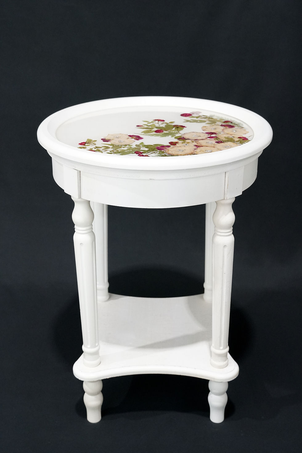 Thumbnail: White Rosewood Accent Table