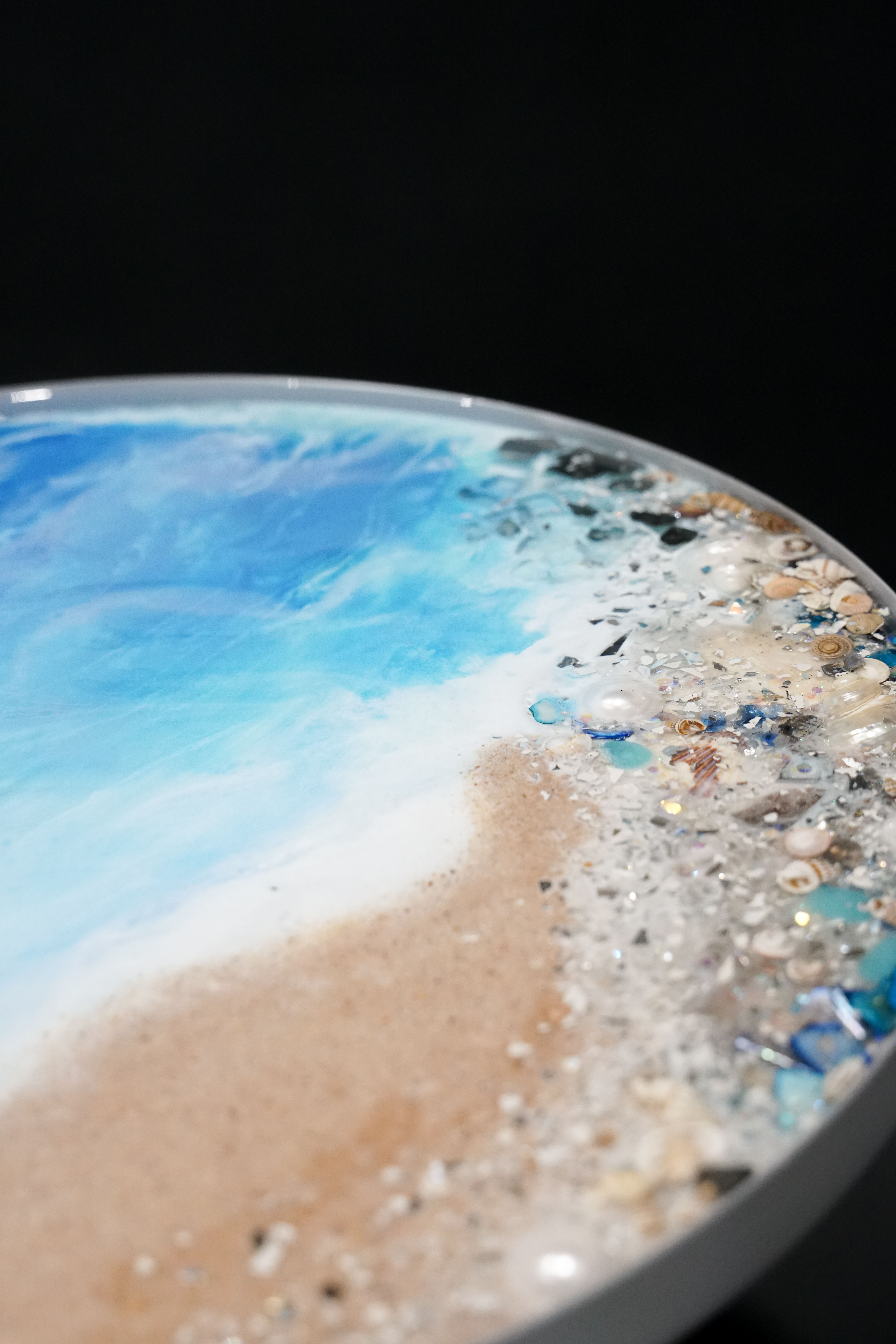 Sparkle Beach Accent Table