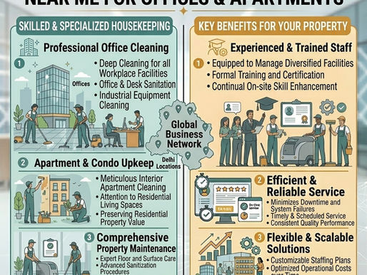 Complete Housekeeping Agency Near Me with Skilled Workforce