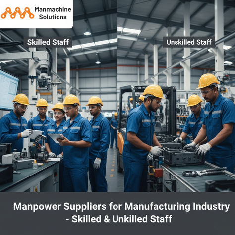 Manpower Suppliers for Manufacturing Industry – Skilled & Unskilled Staff