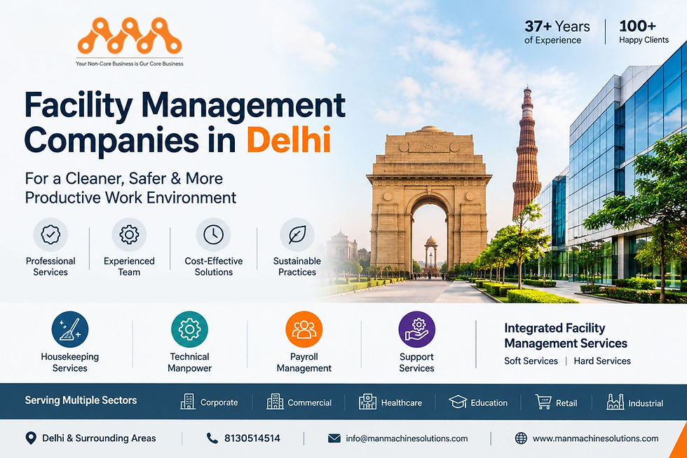 How to Choose the Best Facility Management Companies in Delhi?
