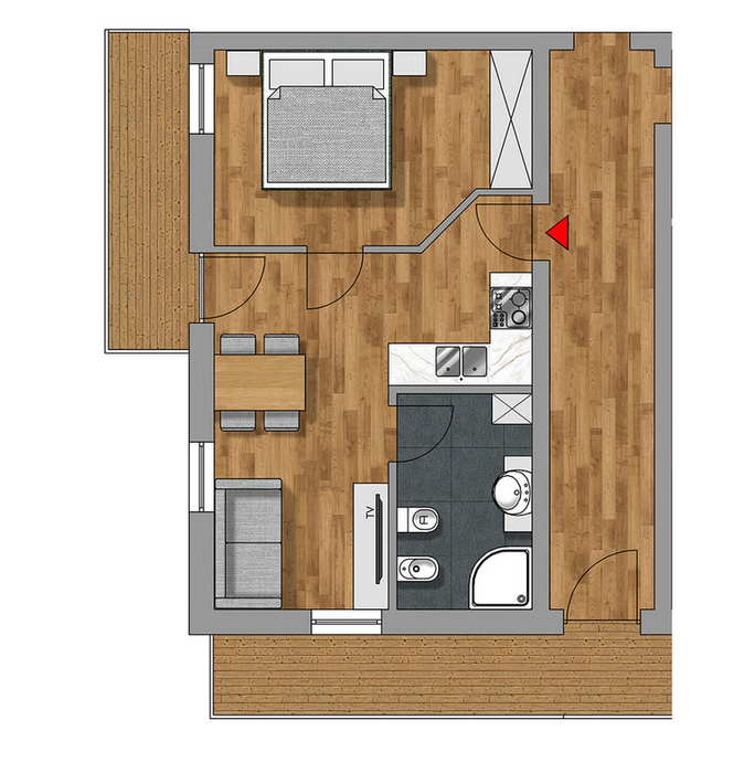 Elslerhof, Toblach, Dobbiaco, Fersienwohnung,