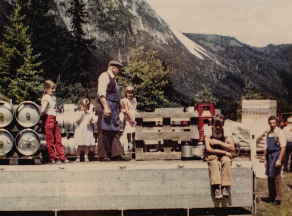Historisches Bild Egarter Getränke 