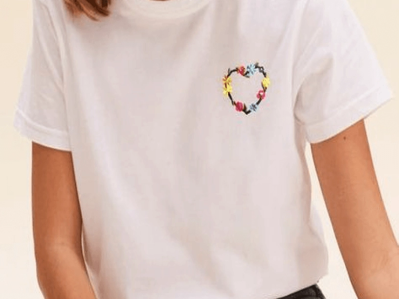 Atelier t-shirt brodé