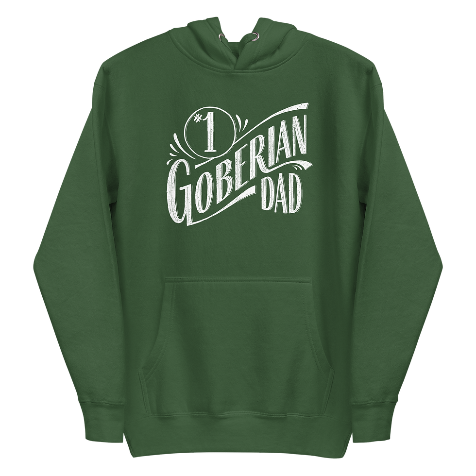 Thumbnail: #1 Goberian Dad Cotton Hoodie
