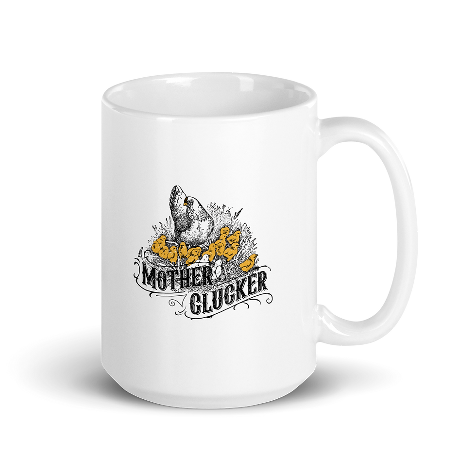 Thumbnail: Mother Clucker Vintage Chicken Mug