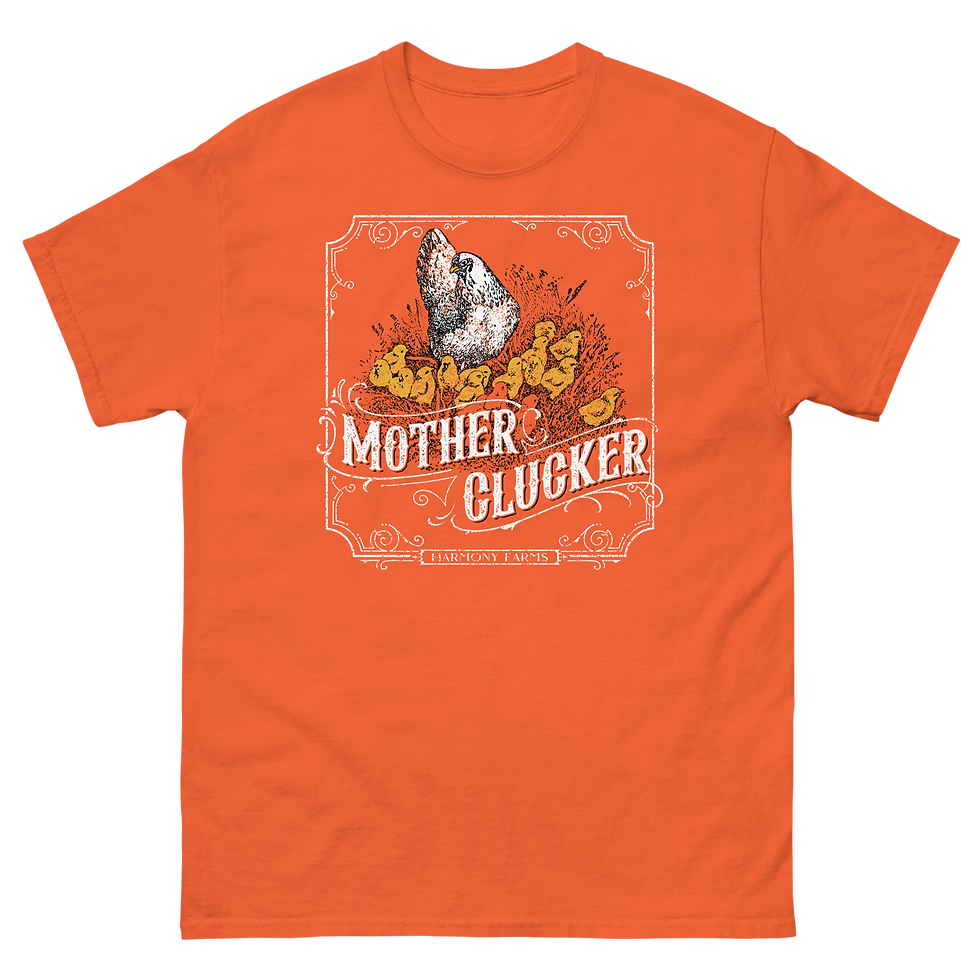 Thumbnail: Motherclucker Vintage Unisex Classic Chicken Tee